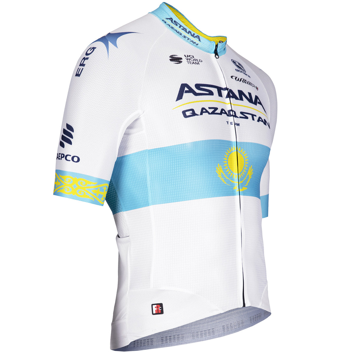 Astana Qazaqstan Team 2022 FRC Pro Short Sleeve Jersey Blue - XXL