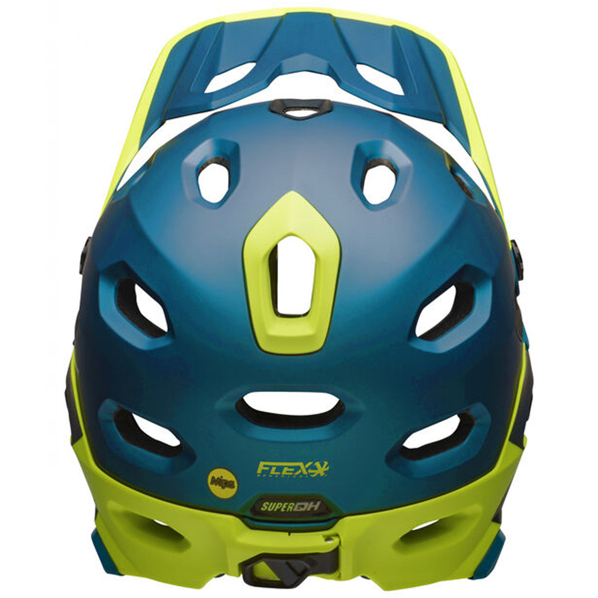 Bell Super DH Spherical helmet Blue yellow All4cycling