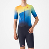 Castelli Free Sanremo 3 Suit skinsuit - Blue