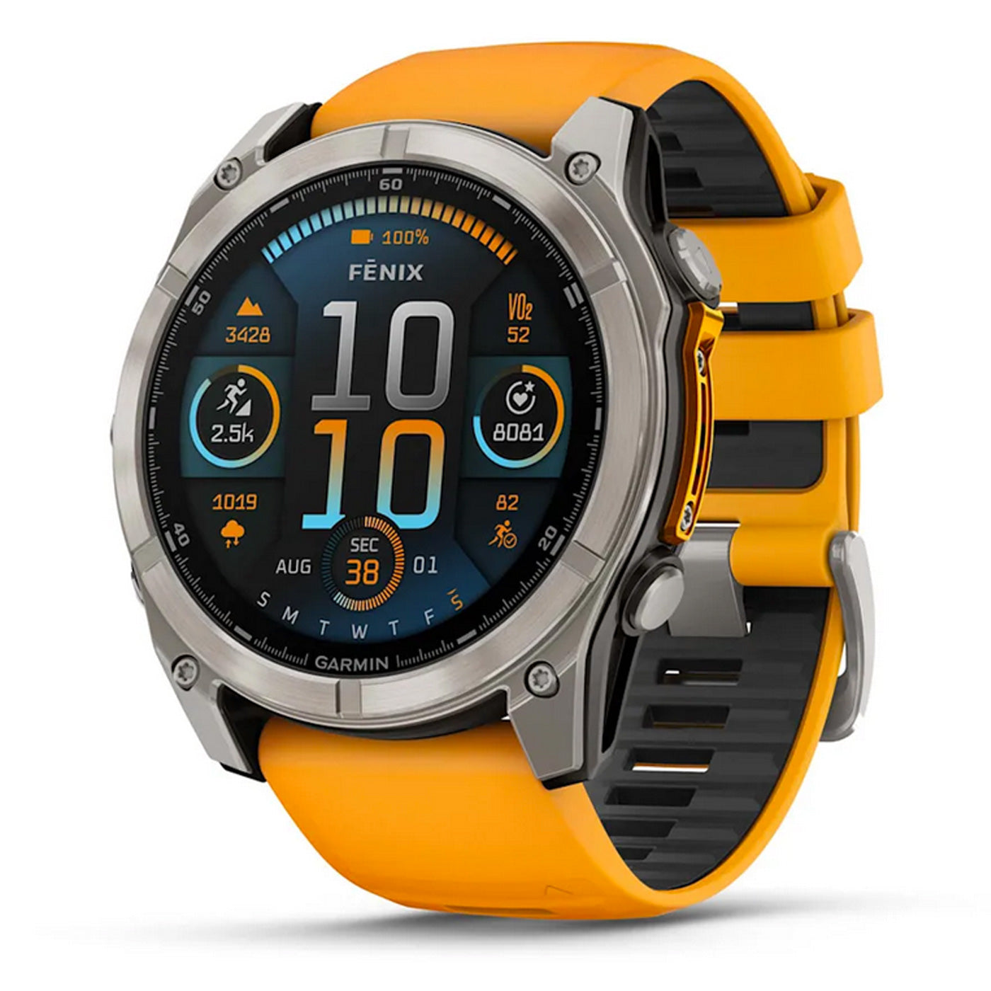 Garmin Fenix 8 51 mm AMOLED - Orange