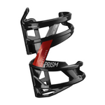 Elite Prism Bottle Cage Right - Glossy black red