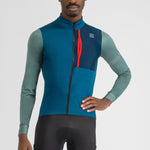 Maillot manches longues Sportful Supergiara - Bleu fonce