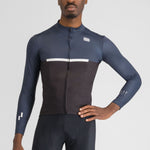 Sportful Pista long sleeve jersey - Black blue