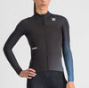 Sportful Bodyfit Pro woman long sleeve jersey - Black light blue