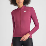 Sportful Srk woman long sleeve jersey - Pink