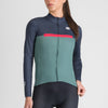 Sportful Pista woman long sleeve jersey - Green