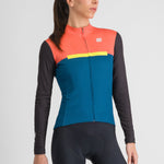 Maglia maniche lunghe donna Sportful Pista - Blu