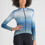 Maglia maniche lunghe donna Sportful Flow Supergiara - Blu