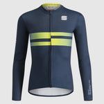 Maillot manga larga nino Sportful Gruppetto - Azul