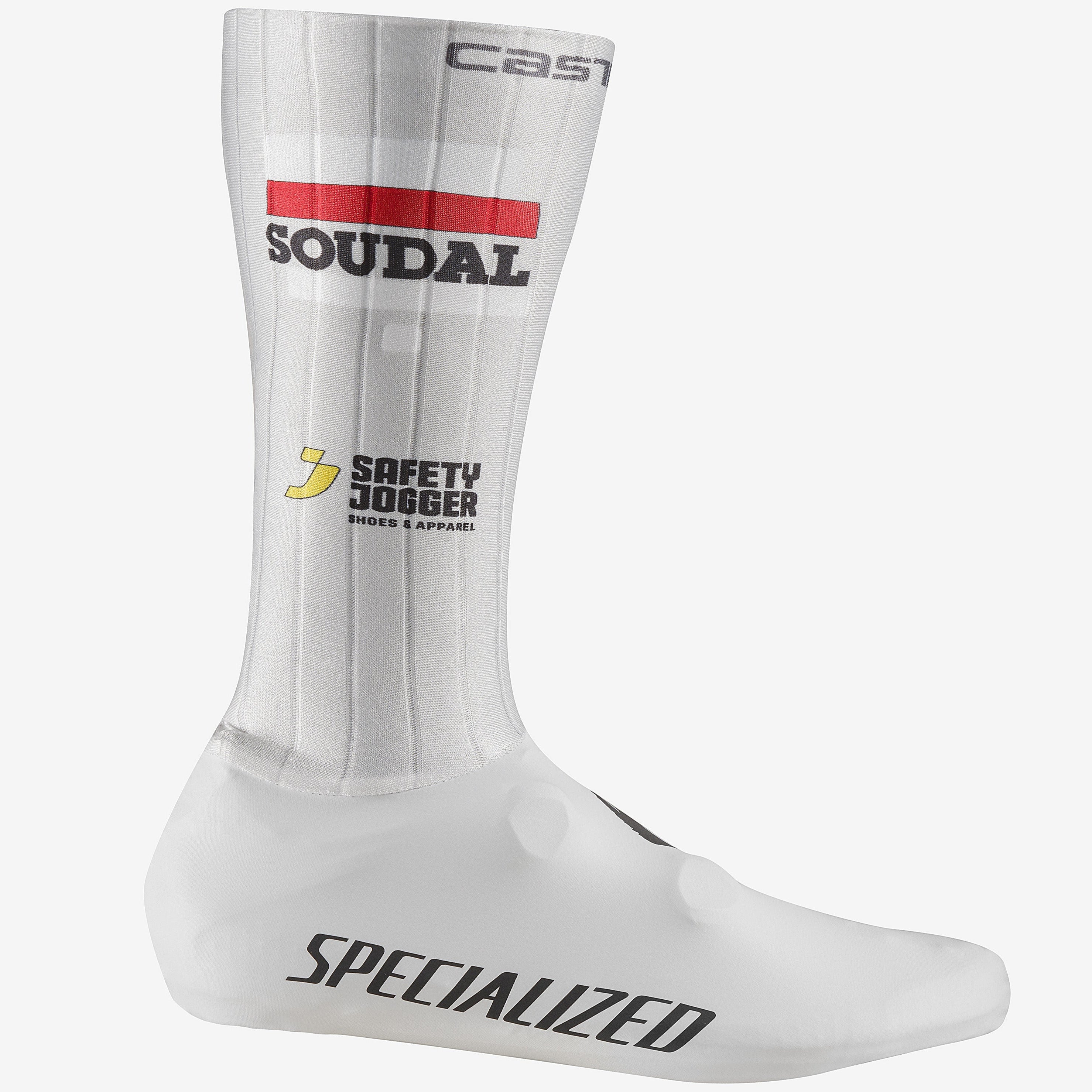 Copriscarpe Castelli Soudal Quick-Step 2025 Fast Feet 2 TT