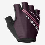 Castelli Dolcissima 2 frau handschuhe - Dunkel violett