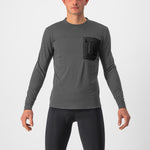 Maglia maniche lunghe Castelli Unlimited Merino - Grigio