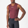 Castelli Pro Mesh 2.0 sleeveless base layer - Dark bordeaux