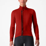 Castelli Entrata jacke - Dunkel rot