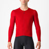 Castelli Fly langarm trikot - Rot