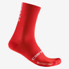 Calcetines Castelli Re-cycle Thermal 18 - Rojo