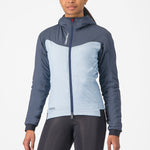 Castelli Fly frau jacke - Hellblau