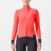 Castelli Alpha Flight RoS frau jacke - Dunkel rosa