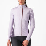 Chaqueta mujer Castelli Transition 2 - Lila