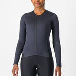 Maglia maniche lunghe donna Castelli Fly - Nero