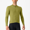 Maglia maniche lunghe Castelli Espresso Thermal - Verde