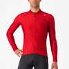 Castelli Espresso Thermal langarmtrikot - Rot