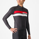 Castelli Lineare long-sleeve jersey - Black