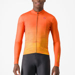 Castelli Unlimited Thermal langarmtrikot - Orange