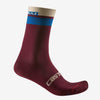 Castelli Gara Thermal 18 socken - Bordeaux