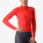 Castelli Espresso Thermal women long-sleeved jersey - Pink