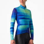 Castelli Phase women long-sleeve jersey - Blue