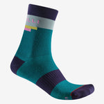 Chaussettes femme Castelli Velocissima Thermal 2 - Vert