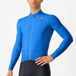 Maglia maniche lunghe Castelli Aero Race - Azzurro