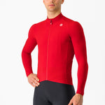 Maglia maniche lunghe Castelli Aero Race - Rosso