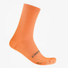 Calcetines Castelli Espresso 18 - Naranja