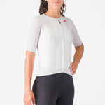 Castelli Aero Pro 8S frau trikot - Weiss