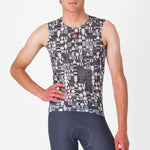 Castelli Espresso R-A/D sleeveless base layer - Blue