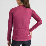 Maillot manga larga mujer Sportful Matchy - Violeta claro