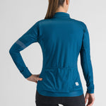 Maglia donna maniche lunghe Sportful Supergiara - Blu