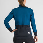 Veste femme Sportful Supergiara - Bleu fonce