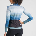 Maillot manches longues femme Sportful Flow Supergiara - Bleu