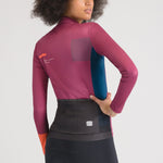 Maillot manches longues femme Sportful Breakout Supergiara - Violet