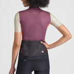 Sportful Supergiara Logo woman jersey - Bordeaux