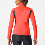 Castelli Transition 2 frau jacke - Dunkelrosa