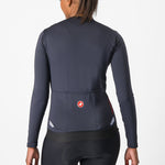 Maglia maniche lunghe donna Castelli Fly - Nero