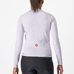 Maglia maniche lunghe donna Castelli Fly - Lilla