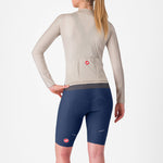 Castelli Espresso DT frau kurz tragerhose - Dunkelblau