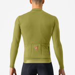 Maillot manga larga Castelli Espresso Thermal - Verde