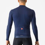 Maglia maniche lunghe Castelli Espresso Thermal - Blu