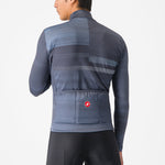 Maglia maniche lunghe Castelli Collapse - Blu